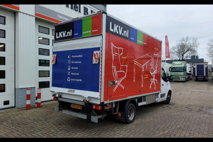 Renault Master 165.35 BAK-KLEP DUBBELLUCHT - EURO 6 - VBH-34-B - LAADBAK INW. 4.40 METER