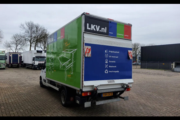 Renault Master 165.35 BAK-KLEP DUBBELLUCHT - EURO 6 - VBH-34-B - LAADBAK INW. 4.40 METER