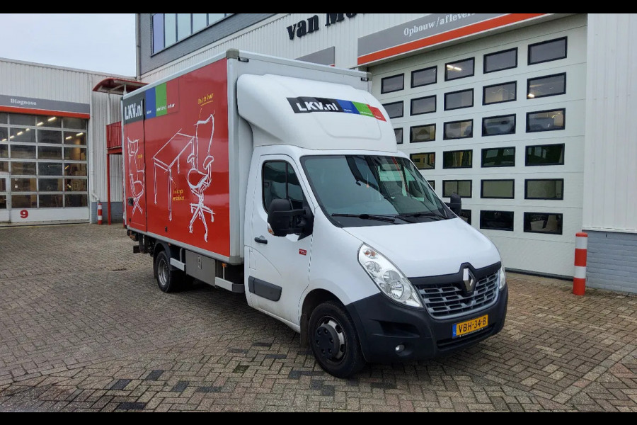 Renault Master 165.35 BAK-KLEP DUBBELLUCHT - EURO 6 - VBH-34-B - LAADBAK INW. 4.40 METER