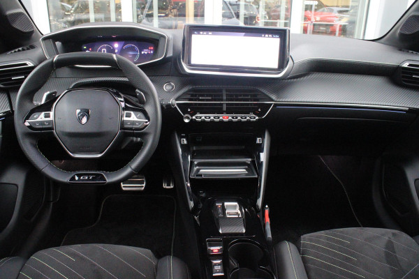 Peugeot 208 Hybrid 145PK e-DCS6 GT PACK | ELEKTRISCH VERSTELBARE BESTUURDERSSTOEL MET MASSAGE FUNCTIE | CAMERA VOOR + ACHTER | ALCANTARA BEKLEDING | DODEHOEK DETECTIE | ADAPTIVE CRUISE CONTROL | NAVIGATIE | DRAADLOZE APPLE CARPLAY/ANDROID AURO | PANORAMA DAK | ZWART DAK | FULL LED KOPLAMPEN | DRAADLOZE TELEFOONLADER | STOEL VERWARMING | LICHTMETALEN VELGEN 17" | GETINTE RUITEN |