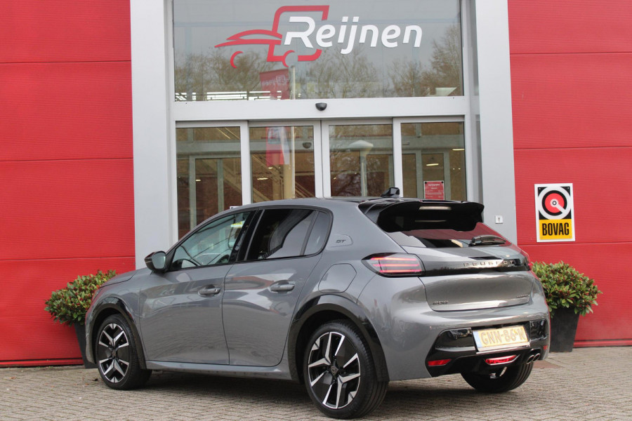 Peugeot 208 Hybrid 145PK e-DCS6 GT PACK | ELEKTRISCH VERSTELBARE BESTUURDERSSTOEL MET MASSAGE FUNCTIE | CAMERA VOOR + ACHTER | ALCANTARA BEKLEDING | DODEHOEK DETECTIE | ADAPTIVE CRUISE CONTROL | NAVIGATIE | DRAADLOZE APPLE CARPLAY/ANDROID AURO | PANORAMA DAK | ZWART DAK | FULL LED KOPLAMPEN | DRAADLOZE TELEFOONLADER | STOEL VERWARMING | LICHTMETALEN VELGEN 17" | GETINTE RUITEN |