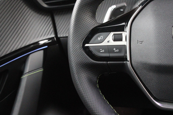 Peugeot 208 Hybrid 145PK e-DCS6 GT PACK | ELEKTRISCH VERSTELBARE BESTUURDERSSTOEL MET MASSAGE FUNCTIE | CAMERA VOOR + ACHTER | ALCANTARA BEKLEDING | DODEHOEK DETECTIE | ADAPTIVE CRUISE CONTROL | NAVIGATIE | DRAADLOZE APPLE CARPLAY/ANDROID AURO | PANORAMA DAK | ZWART DAK | FULL LED KOPLAMPEN | DRAADLOZE TELEFOONLADER | STOEL VERWARMING | LICHTMETALEN VELGEN 17" | GETINTE RUITEN |