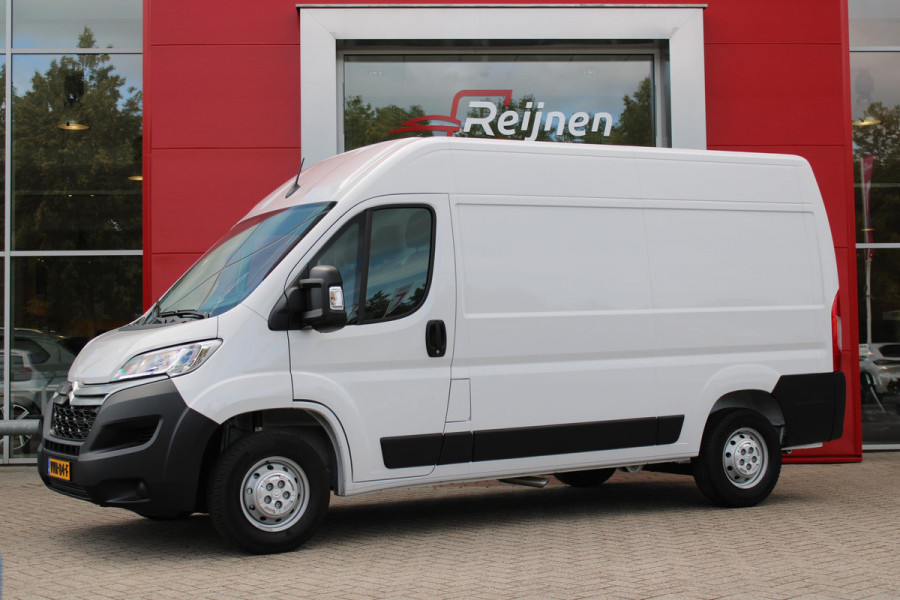 Citroën Jumper 2.2 BlueHDi 120PK L2H2 3.0t 3-ZITS | APPLE CARPLAY/ANDROID AUTO | PARK SENSOREN | CRUISE | AIRCO | TREKHAAK | ALL SEASON BANDEN |