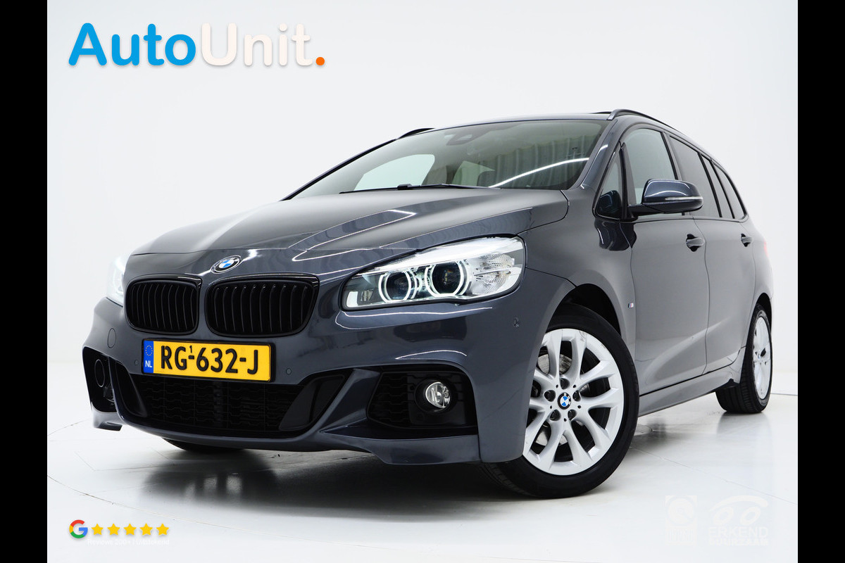 BMW 2 Serie Gran Tourer 218i 7p. M-Sport High Executive | Panoramadak | Head Up | Trekhaak | Leder | Camera | LED | DAB