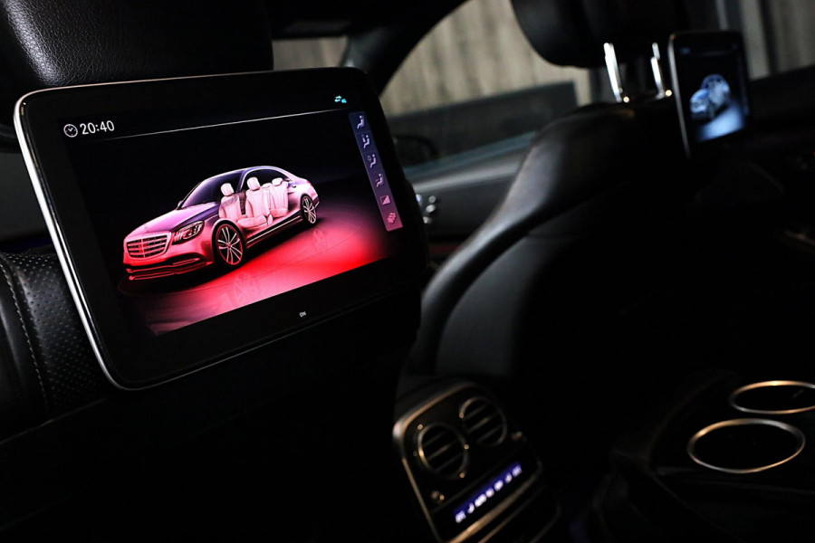 Mercedes-Benz S-Klasse S500 4MATIC Lang AMG Line / Acc / Lane Assist / Dode Hoek / 360 Camera / Chauffeurspakket / Schermen / Pano / Led