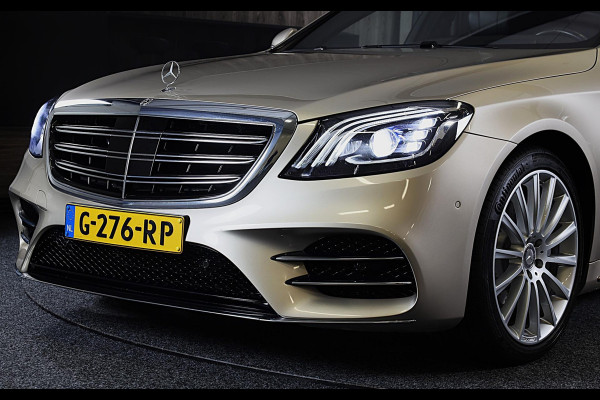 Mercedes-Benz S-Klasse S500 4MATIC Lang AMG Line / Acc / Lane Assist / Dode Hoek / 360 Camera / Chauffeurspakket / Schermen / Pano / Led