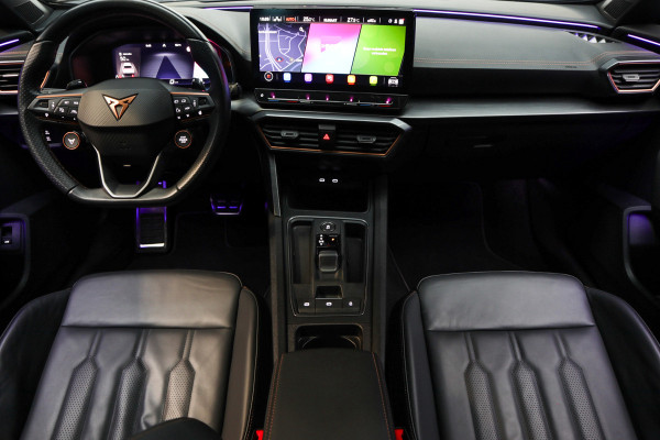 CUPRA Formentor 2.0 TSI 4DRIVE Panodak Leer 360° Memory PDC Elektr. bedienbare achterklep Stuurverwarming Navi Climate voor & achter Zwart hemelbekleding Stoelverwarming Virtual cockpit Keyless Entry & Go LM velgen