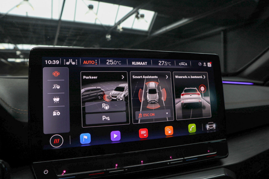 CUPRA Formentor 2.0 TSI 4DRIVE Panodak Leer 360° Memory PDC Elektr. bedienbare achterklep Stuurverwarming Navi Climate voor & achter Zwart hemelbekleding Stoelverwarming Virtual cockpit Keyless Entry & Go LM velgen