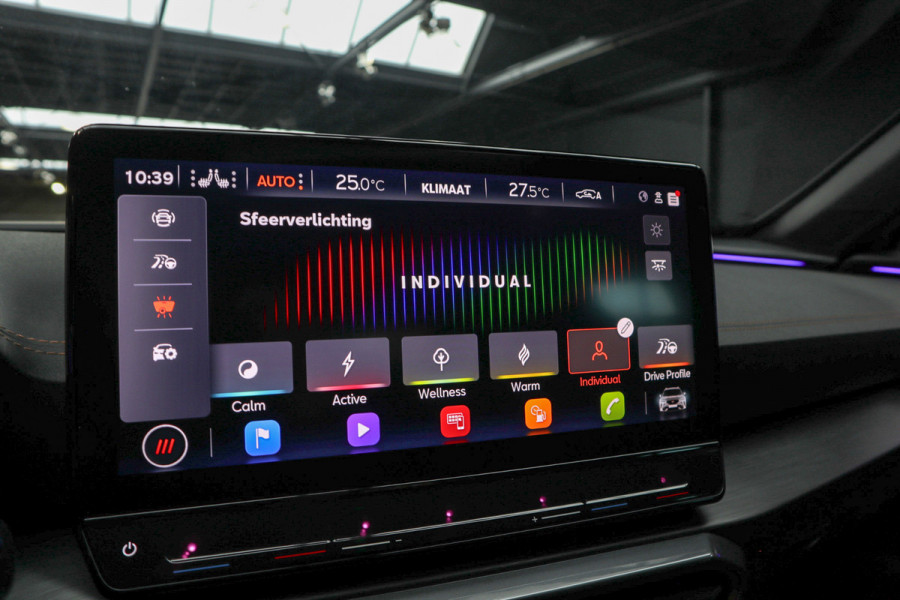 CUPRA Formentor 2.0 TSI 4DRIVE Panodak Leer 360° Memory PDC Elektr. bedienbare achterklep Stuurverwarming Navi Climate voor & achter Zwart hemelbekleding Stoelverwarming Virtual cockpit Keyless Entry & Go LM velgen