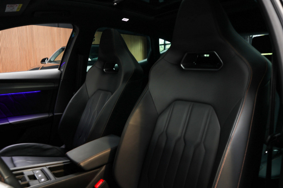 CUPRA Formentor 2.0 TSI 4DRIVE Panodak Leer 360° Memory PDC Elektr. bedienbare achterklep Stuurverwarming Navi Climate voor & achter Zwart hemelbekleding Stoelverwarming Virtual cockpit Keyless Entry & Go LM velgen