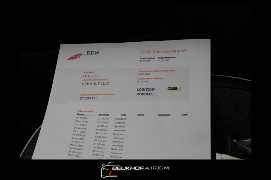 Renault Clio 1.0 TCe Intens Half Leer Carplay Parkeersensor