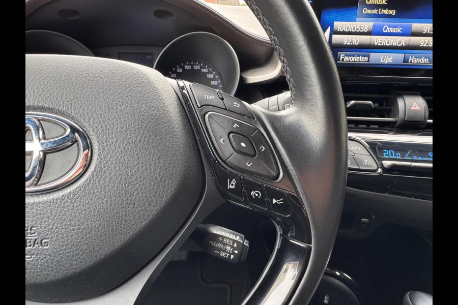 Toyota C-HR 1.8 Hybrid Executive | Stoelverwarming, Navigatie, Keyless, Leer/Stof, 18 Inch