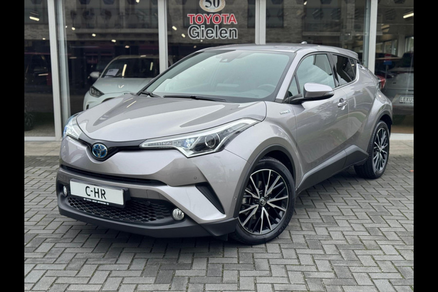 Toyota C-HR 1.8 Hybrid Executive | Stoelverwarming, Navigatie, Keyless, Leer/Stof, 18 Inch