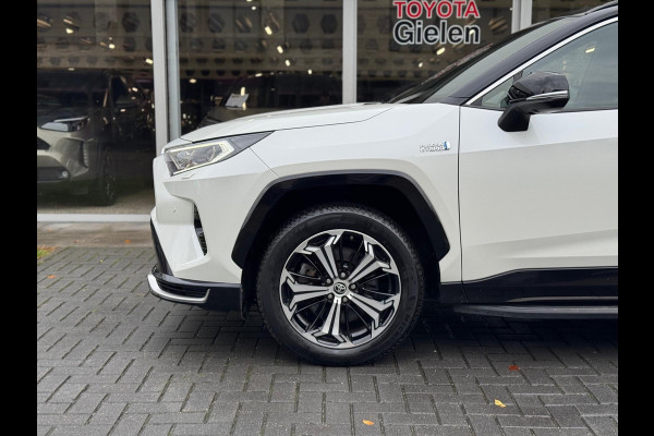 Toyota RAV4 2.5 Plug-in Hybrid AWD Bi-Tone Plus | Trekhaak, Head up display, JBL, Leer, Geheugenfunctie, 360 camera, Stoel+stuurverwarming,