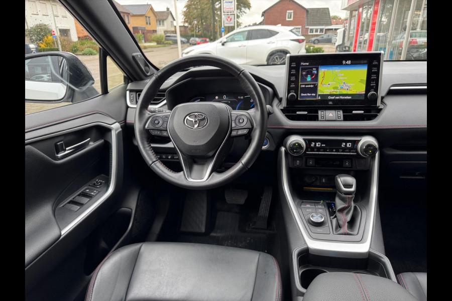 Toyota RAV4 2.5 Plug-in Hybrid AWD Bi-Tone Plus | Trekhaak, Head up display, JBL, Leer, Geheugenfunctie, 360 camera, Stoel+stuurverwarming,