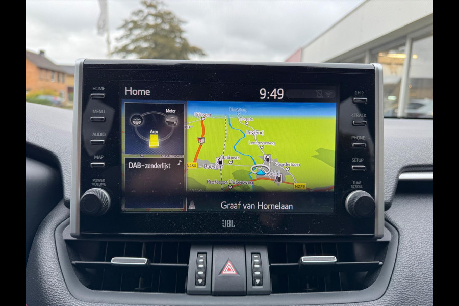 Toyota RAV4 2.5 Plug-in Hybrid AWD Bi-Tone Plus | Trekhaak, Head up display, JBL, Leer, Geheugenfunctie, 360 camera, Stoel+stuurverwarming,