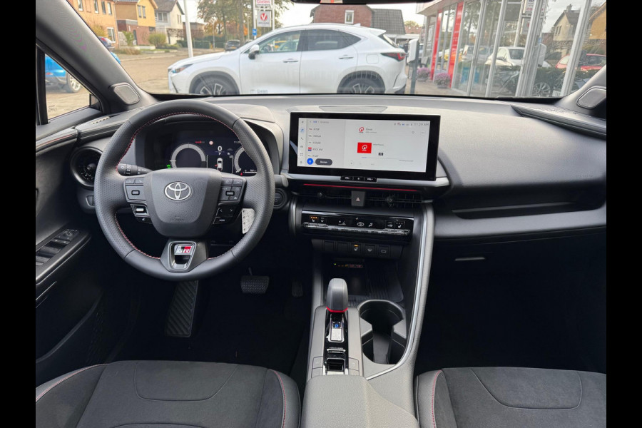Toyota C-HR Plug-in Hybrid GR Sport | Elektrische achterklep, Stoel + Stuurverwarming, Half leer, Dodehoekherkenning, 19 inch, LED, Groot sc