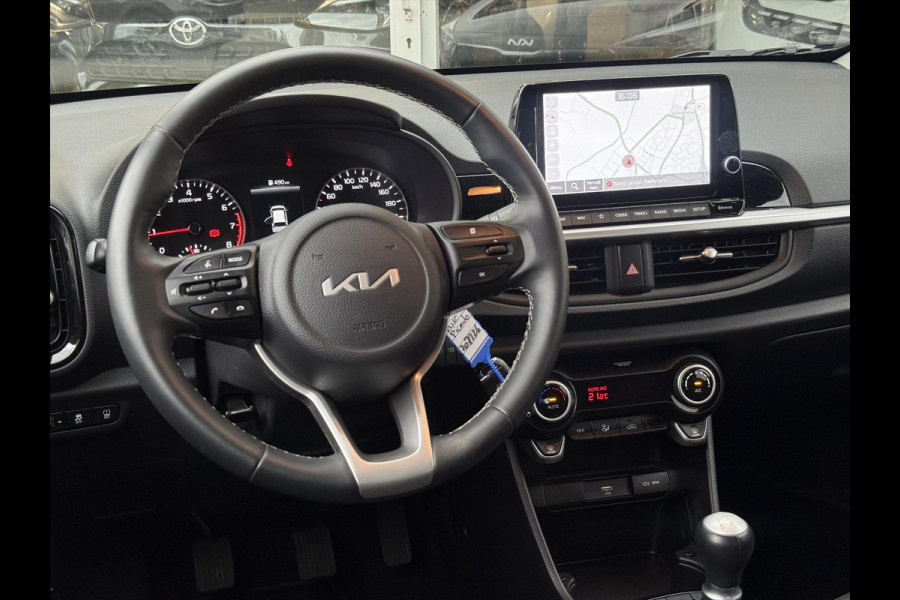 Kia Picanto 1.0 DPi DynamicLine | Stoel + Stuurverwarming, Apple CarPlay/Android Auto, Lichtmetalen velgen, Parkeercamera, Privacy glass