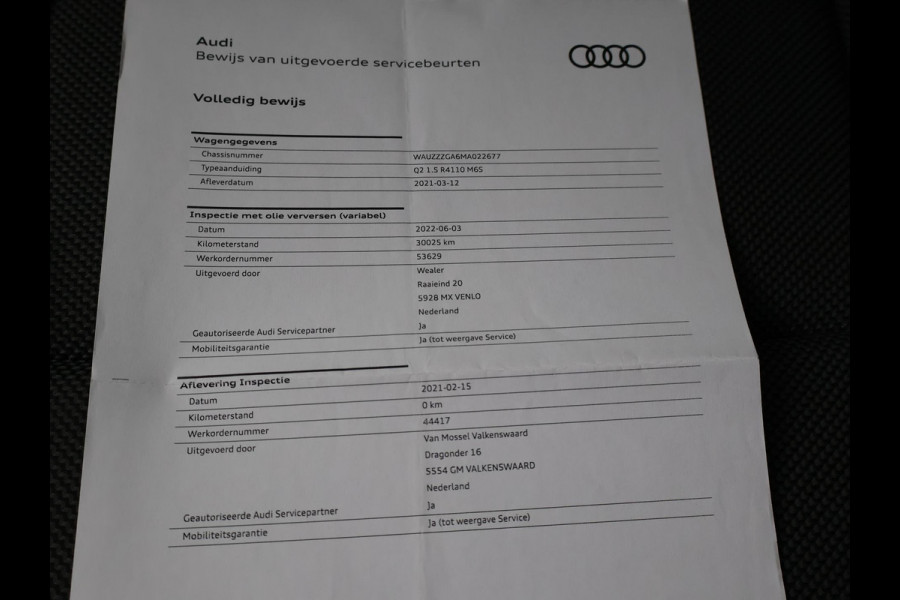 Audi Q2 35 TFSI 1.5T 4-CIL. 150 PK + DIGITALE COCKPIT TREKHAAK | CAMERA | CARPLAY | 18 INCH