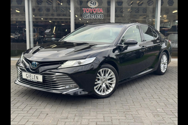 Toyota Camry 2.5 Hybrid Executive | Leer, Stoelverwarming, Elektrische achterklep, Dodehoekherkenning, Parkeersensoren, 18 inch, Keyless