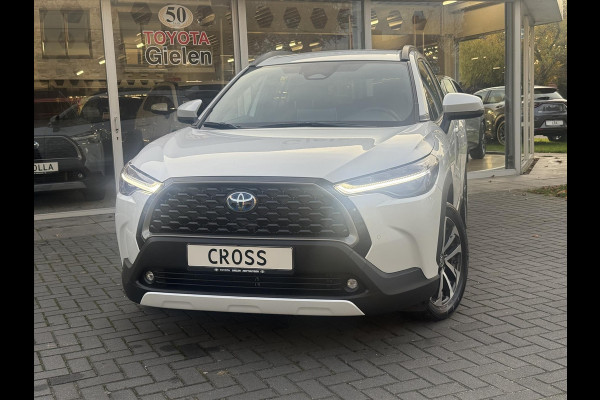 Toyota Corolla Cross 1.8 Hybrid Style | Parelmoer wit, Dodehoekherkenning, Parkeersensoren, Stoel + Stuurverwarming, Keyless, 18 inch