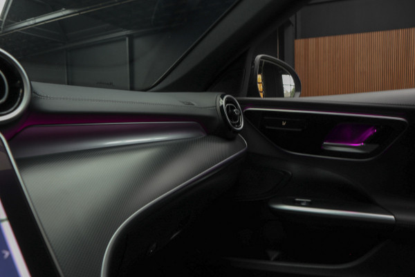 Mercedes-Benz C-Klasse Estate 180 AMG Line Navi Leer Camera Nightpack PTS Ambient Elekt. achterklep PTS LM velgen BTW auto!