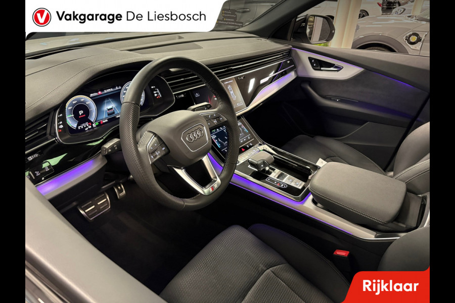 Audi Q8 60 TFSI e quattro Pro Line S Competition 489pk | Panoramadak | luchtvering | head-up | 360 camera | 22 inch