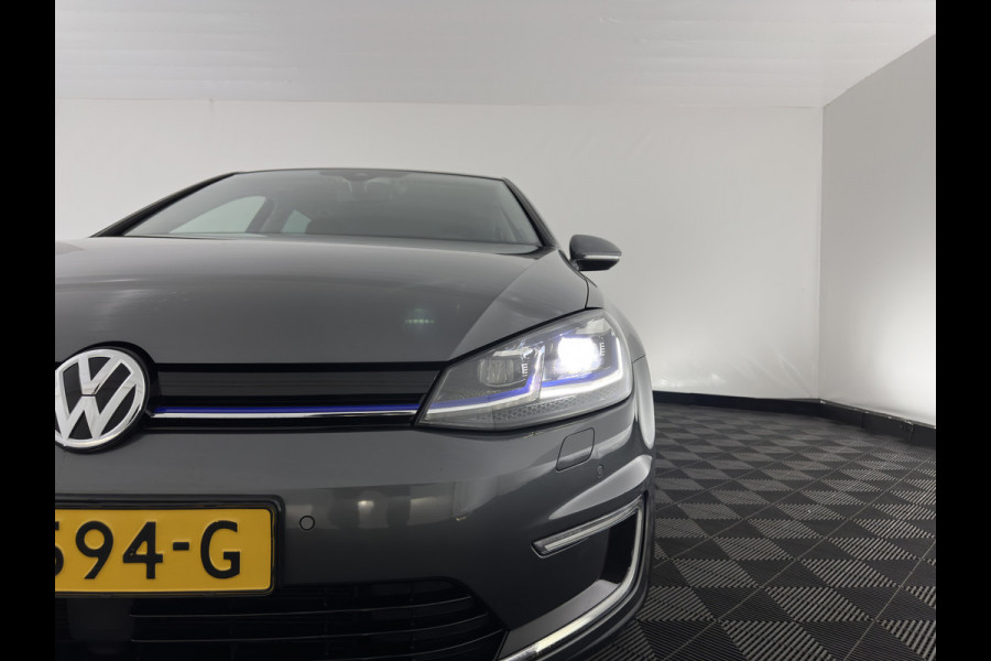 Volkswagen E-Golf {SOH-100%) Aut.* LUXURY-LEATHER | FULL-LED | NAVI-FULLMAP | CAMERA | HEATED-SPORTSEATS | ECC | PDC | CARPLAY | CRUISE | PRIVACY-GLASS | DIGI-COCKPIT | AMBIENT-LIGHT | CCS-FASTLOADER | 19''ALU*