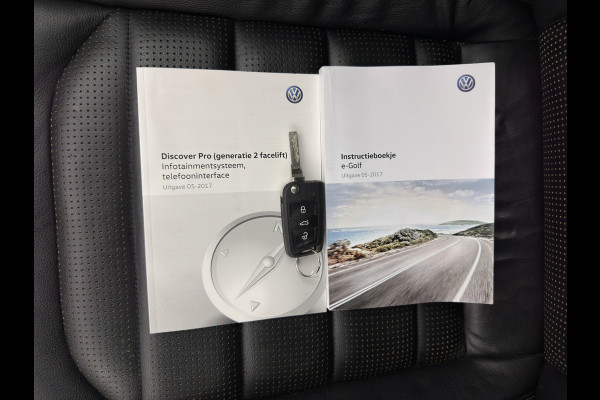 Volkswagen E-Golf {SOH-100%) Aut.* LUXURY-LEATHER | FULL-LED | NAVI-FULLMAP | CAMERA | HEATED-SPORTSEATS | ECC | PDC | CARPLAY | CRUISE | PRIVACY-GLASS | DIGI-COCKPIT | AMBIENT-LIGHT | CCS-FASTLOADER | 19''ALU*