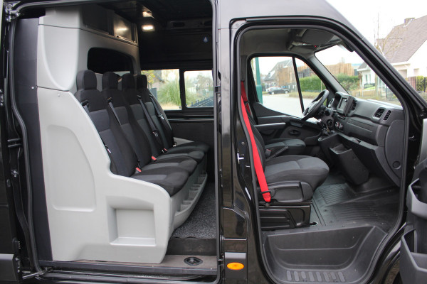 Renault Master T35 2.3 dCi 180PK L3H2 E6 DC Energy Comfort ✓ Dubbele Cabine 6 persoons ✓ trekhaak ✓ navigatie ✓ camera