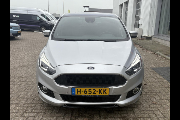 Ford S-Max 2.0 Ecoblue Bi-Turbo ST-Line 240pk | Panoramadak | Full LED | Adaptieve Cruise | Stoelverwarming | Trekhaak | Voorruit verwarming |