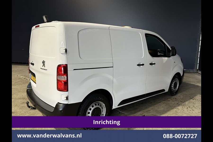 Peugeot Expert 2.0 BlueHDI 123pk L1H1 Inrichting Euro6 Airco | Omvormer | Camera | Apple Carplay | 2500kg Trekhaak Android Auto, Cruisecontrol, Parkeersensoren