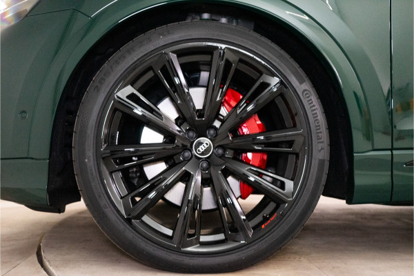 Audi Q8 60 TFSI E Quattro S-Edition Competition 490PK | Goodwood Green | 3D B&O | Pano | VOL! 5 JAAR FABR. GARANTIE