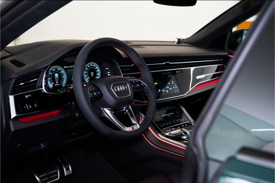 Audi Q8 60 TFSI E Quattro S-Edition Competition 490PK | Goodwood Green | 3D B&O | Pano | VOL! 5 JAAR FABR. GARANTIE
