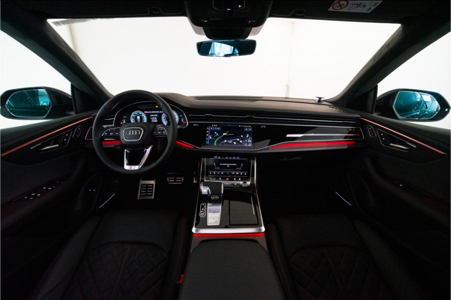Audi Q8 60 TFSI E Quattro S-Edition Competition 490PK | Goodwood Green | 3D B&O | Pano | VOL! 5 JAAR FABR. GARANTIE