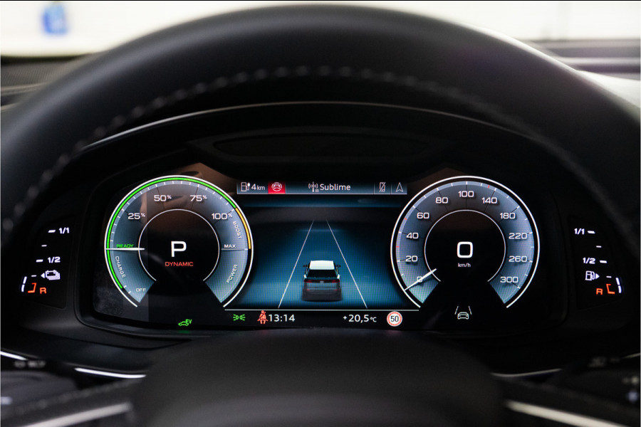 Audi Q8 60 TFSI E Quattro S-Edition Competition 490PK | Goodwood Green | 3D B&O | Pano | VOL! 5 JAAR FABR. GARANTIE