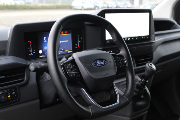 Ford Transit Custom 320 2.0-136 pk TDCI L1H1 Trend. Fabrieksgarantie tot 10-2028 ! Adapt. Cruise Cntrl, Navigatie, Camera, PDC V+A, Apple Carplay/Android auto, LED verl., Laadruimte bekleed, Bijrijdersbank, Spiegel-, stoel en voorraamverw. etc.