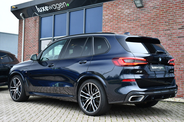 BMW X5 xDrive45e 394pk M-Sport Pano ACC Trekh HUD H/K 4wielbest 22inch