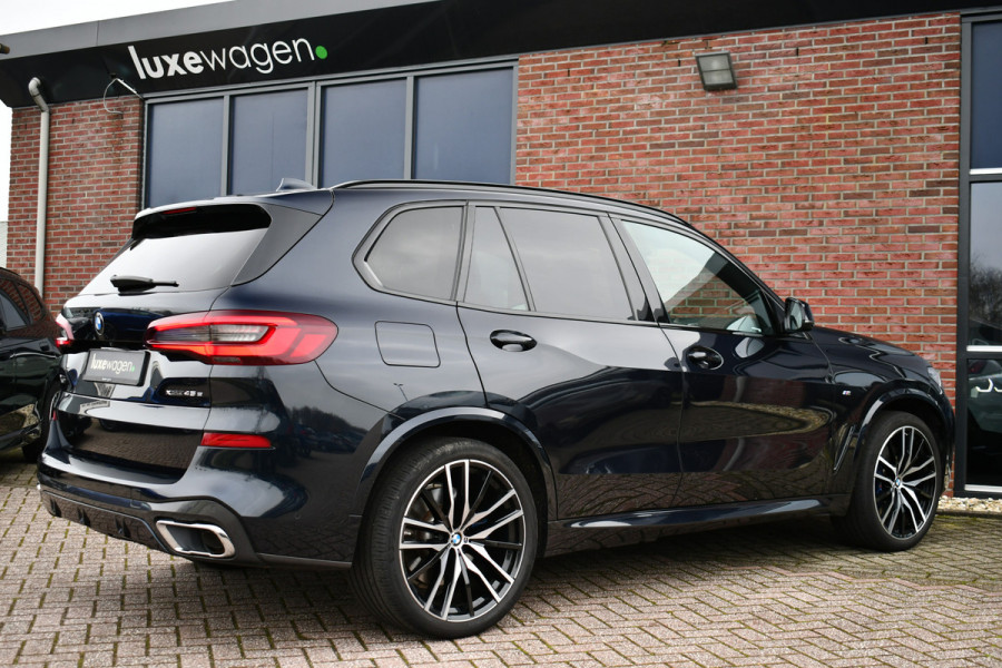 BMW X5 xDrive45e 394pk M-Sport Pano ACC Trekh HUD H/K 4wielbest 22inch