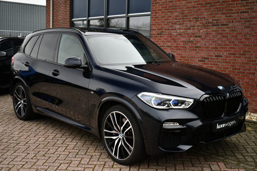 BMW X5 xDrive45e 394pk M-Sport Pano ACC Trekh HUD H/K 4wielbest 22inch