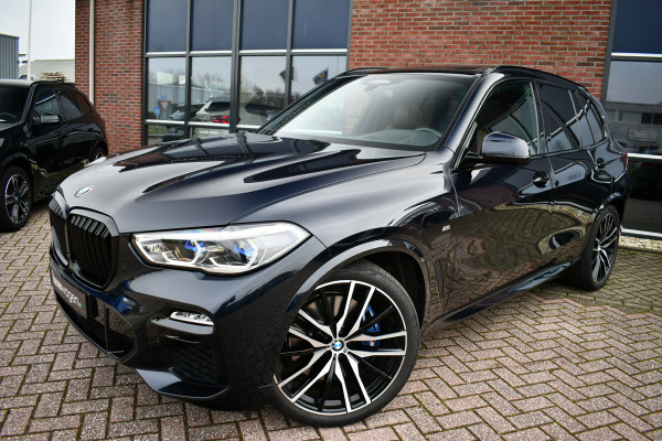 BMW X5 xDrive45e 394pk M-Sport Pano ACC Trekh HUD H/K 4wielbest 22inch