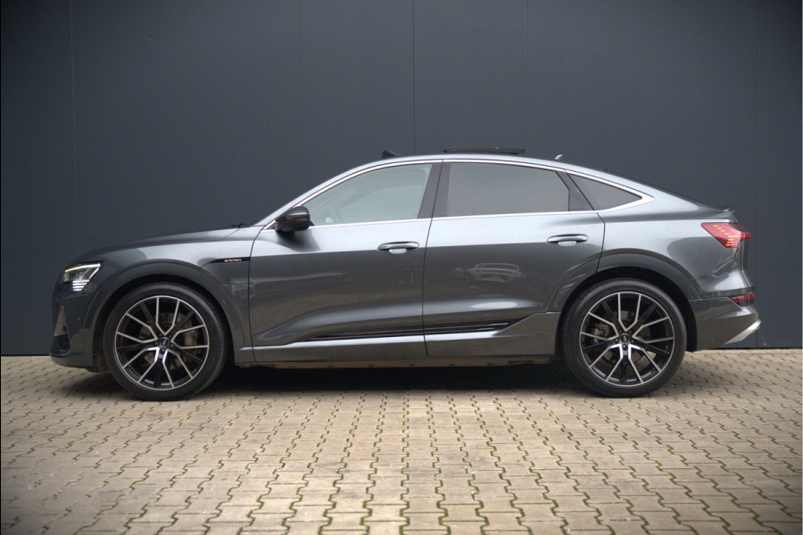 Audi e-tron Sportback 50 quattro S edition 71 kWh | S-Line | Panoramadak | Memory Seats | Luchtvering | Adaptive Cruise Control | Apple Carplay | Keyless | Matrix LED | Leder | Stoelverwarming | NAP |