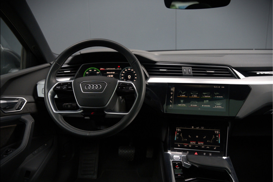 Audi e-tron Sportback 50 quattro S edition 71 kWh | S-Line | Panoramadak | Memory Seats | Luchtvering | Adaptive Cruise Control | Apple Carplay | Keyless | Matrix LED | Leder | Stoelverwarming | NAP |