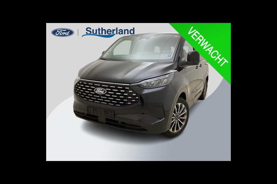 Ford Transit Custom Tourneo 340 2.5 PHEV L1H1 Titanium X 233pk | Ergonomische Lederen Stoelen | Elektrische schuifdeuren links en rechts | Prijs is incl. BTW/BPM | Stuur/Stoelverwarming | Trekhaak Wegklapbaar | B&O Play | Verlengde Fabrieksgarantie tot 05-2029