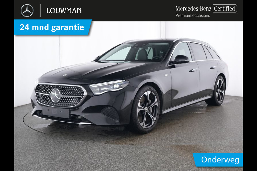 Mercedes-Benz E-Klasse Estate 300 e AMG Line Adtion Avantgarde | Trekhaak | Head-up-Display | Distronic | Memory Voorstoelen. Inclusief 24 maanden MB Certified garantie voor Europa.