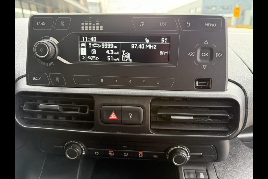 Toyota PROACE CITY 1.5 D-4D / Airco / Cruise Control / BlueTooth (handsfree) / Betonplex Laadvloer incl. Vloerschelp