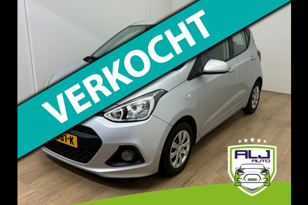 Hyundai i10 Occasion 1.0i i-Motion Comfort | Grijs | Tweedehands Hyundai i10 | Airco | Cruisecontrol | Aux en usb audio