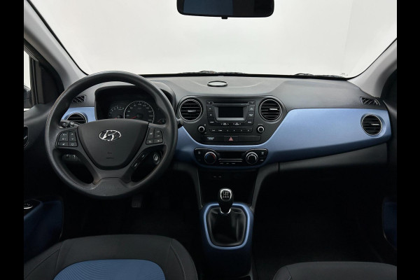 Hyundai i10 Occasion 1.0i i-Motion Comfort | Grijs | Tweedehands Hyundai i10 | Airco | Cruisecontrol | Aux en usb audio