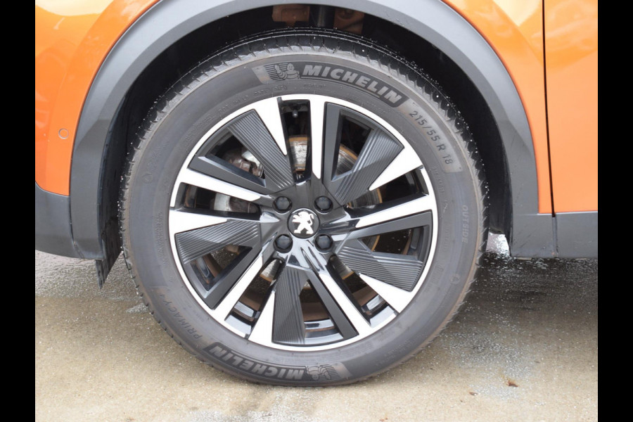 Peugeot e-2008 EV GT Première 1 fase 50 kWh SCHUIF- KANTELDAK | NAVI & CARPLAY | ACHTERUITRIJCAMERA MET SENSOREN | E.C.C. |