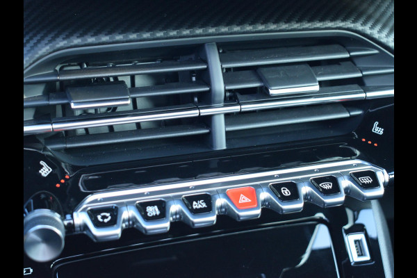 Peugeot e-2008 EV Allure Pack 50 kWh SCHUIF- KANDELDAK | NAVI & CARPLAY | ACHTERUITRIJCAMERA MET SENSOREN | E.C.C. |